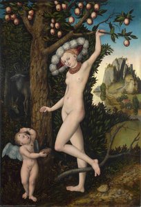 Cupid Complaining To Venus. — Lucas Cranach Den Äldre