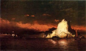 Perce Rock, Belle Isle Straits — William Bradford