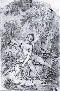 Estudio Para El Baño De Venus — François Boucher
