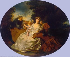 Scene In The Park — Žan Fransoa De Troj