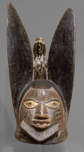 Egungun Hare Head Cap Mask — Yoruba People