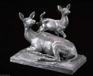 Doe And Fawn — Anna Vaughn Hyatt Huntington