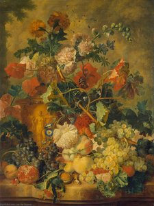 Flowers And Fruit — ヤン・ファン・ホイスム