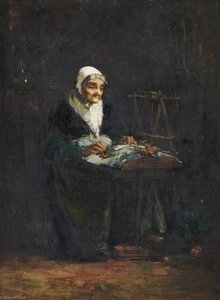 The Flemish Lacemaker — Flora Macdonald Reid
