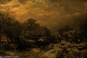 The Mail Coach — Samuel Bough