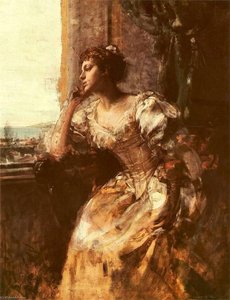 Lady At The Window — Wladyslaw Czachórski