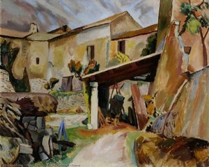 Farm Buildings, France — Roger Eliot Fry