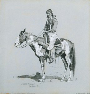Un Comanche — Frederic Remington