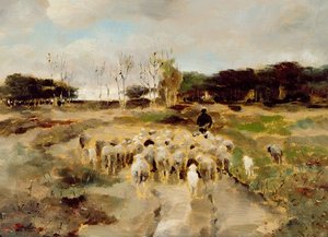 Sheep Flock — Anton Mauve