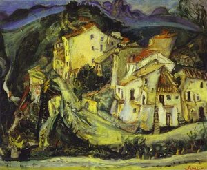 Houses Of Cagnes — Chaim Soutine