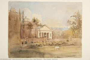 The Chapel, Hackney — Sara Hennell Or Caroline Bray (nee Hennell)