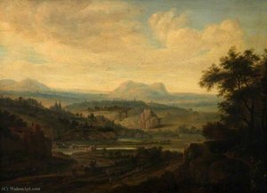 A River Landscape — Jan Griffier I