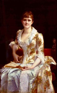 Portrait Of Young Lady — Alexandre Cabanel