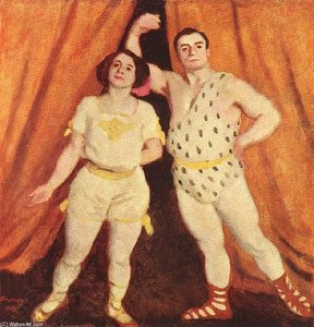 Acrobats - — Károly Ferenczy