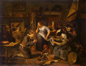 Marriage Contract — Jan Havickszoon Steen