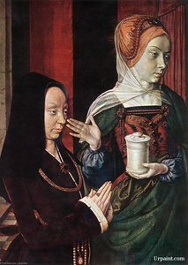 Madeleine Of Bourgogne Presented By St. Mary Magdalene — Jean Hey
