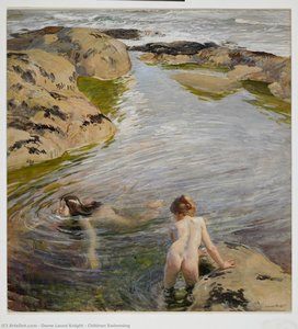 Children Swimming — Dame Laura Knight