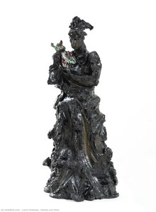 Donna Con Fiore — Lucio Fontana