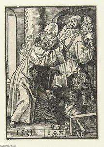 Expulsion Of Merchants From The Temple — Jacob Cornelisz Van Oostsanen