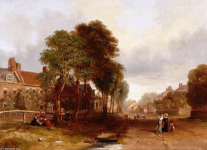 Westoe Village, South Shields — John Wilson Carmichael
