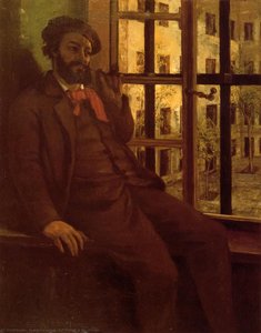 Self Portrait At Ste.-pelagie — Gustave Courbet