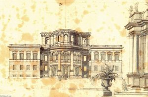 Façade Of A Garden Pavilion (12) — Johann Bernhard Fischer Von Erlach