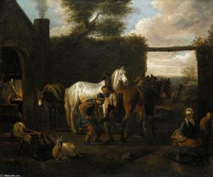 At The Forge — Pieter Van Bloemen