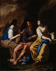 Lot And His Daughters — Artemisia Gentileschi