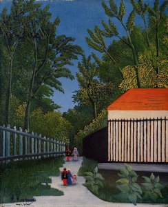 Walking In The Parc Montsouris — Henri Rousseau