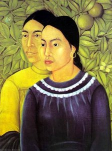 Deux Femmes — Frida Kahlo