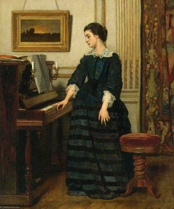 L'absence — Alfred Émile Léopold Stevens