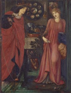 Fair Rosamond And Queen Eleonor — ედვარდ ბერნე-ჯონესი