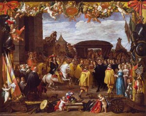 The Entry Of Don Juan Of Austria Into Brussels — David Teniers The Younger