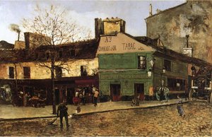 Street Scene In Paris — Frank Myers Boggs