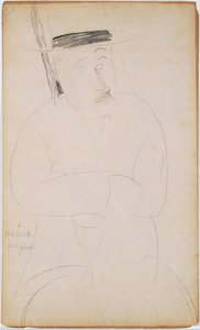 Portrait De Adolphe Basler — Amedeo Clemente Modigliani