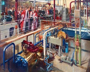 Visit Of Hrh The Duke Of Edinburgh To The Department Of Engineering, 13 November 1952 — Terence Tenison Cuneo