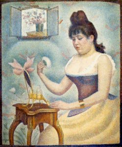 Das Pudrieren — Georges Pierre Seurat