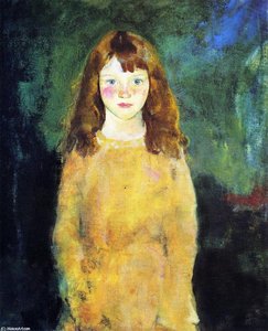 Portrait Of A Young Girl — Charles Webster Hawthorne