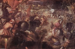 La Batalla Del Taro — Jacopo Tintoretto