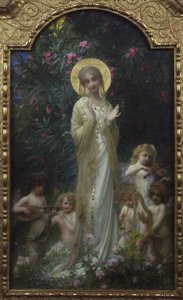 The Virgin In Paradise — Ernest Hébert (antoine Auguste Ernest Hebert)