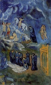 The Burial Of Casagemas. Evocation — Pablo Picasso