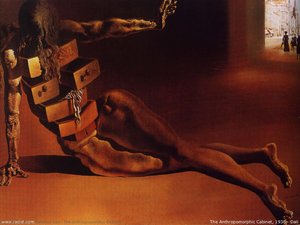El Gabinete Antropomorfico — Salvador Dalí