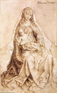 Vierge Aux Enfant Béni — Rogier Van Der Weyden