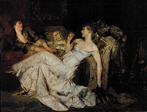 Marmorherzen — Hans Makart