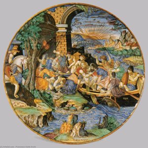 Plate — Francesco Xanto Avelli