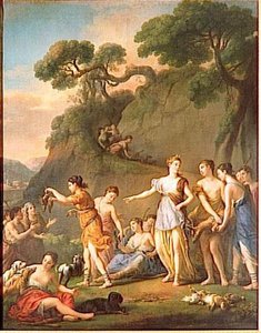 La Chasse — Joseph Marie Vien