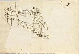 Chopin Půjde Čtyřech Kroků Nahoru K Paní Marliani — Amantine Lucile Aurore Dupin