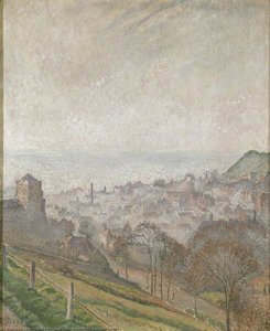 Hastings Mist, Sun And Smoke — Lucien Pissarro