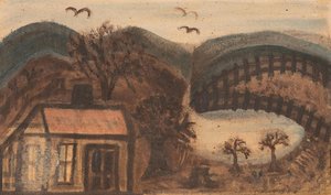 Untitled Landscape Painting — Unidentified Artist, Harper's Weekly