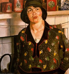 Country Girl. Elise — Sir Stanley Spencer